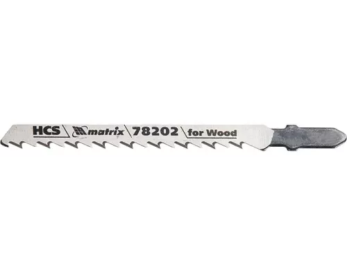 Полотна для электролобзика по дереву, 3 шт, T101D, 75 х 4.0 мм, HCS Matrix Professional