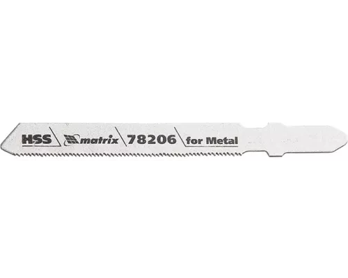 Полотна для электролобзика по металлу, 3 шт, T118G, 50 х 0.8 мм, HSS Matrix Professional Полотна для электролобзика по металлу, 3 шт, T118G, 50 х 0.8 мм, HSS Matrix Professional