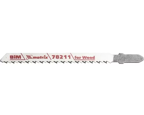 Полотна для электролобзика по дереву, 3 шт, T101BF, 75 x 2.5 мм, Bimetal Matrix Professional Полотна для электролобзика по дереву, 3 шт, T101BF, 75 x 2.5 мм, Bimetal Matrix Professional