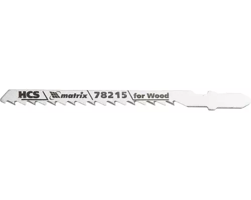 Полотна для электролобзика по дереву, 3 шт, T244D, 75 x 4 мм, HCS Matrix Professional Полотна для электролобзика по дереву, 3 шт, T244D, 75 x 4 мм, HCS Matrix Professional