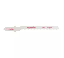 Полотна для электролобзика  по дереву, 3 шт, T119BO, 50 x 2 мм, HCS, фигур. рез Matrix