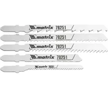 Набор полотен для электролобзика универсальный, 5 шт Matrix Professional