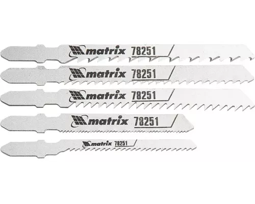 Набор полотен для электролобзика универсальный, 5 шт Matrix Professional Набор полотен для электролобзика универсальный, 5 шт Matrix Professional