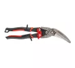 Ножницы по металлу "Piranha", 270 мм, прямой и левый проходной рез, сталь СrMo, двухкомпонентные рукоятки Gross