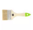 Кисть плоская 75 мм, натуральная щетина, деревянная ручка Сибртех
