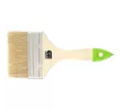 Кисть плоская 100 мм, натуральная щетина, деревянная ручка Сибртех