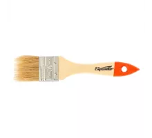 Кисть плоская Slimline 1.5" (38 мм), натуральная щетина, деревянная ручка Sparta