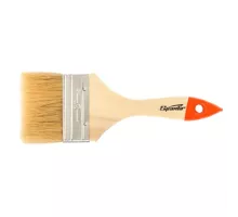 Кисть плоская Slimline 3" (75 мм), натуральная щетина, деревянная ручка Sparta