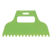 Шпатель для клея, пластмассовый, зубчатый 8 х 8 мм Сибртех