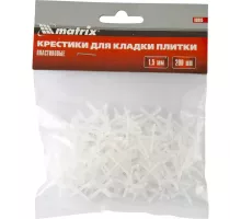 Крестики, 1.5 мм, для кладки плитки, 200 шт Matrix