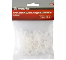 Крестики, 2.5 мм, для кладки плитки, 100 шт Matrix
