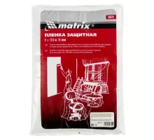 Пленка защитная, 4 х 12.5 м, 15 мкм, полиэтиленовая Matrix