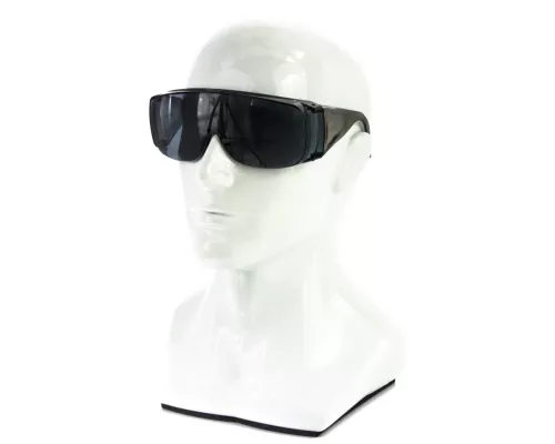 Очки защитные открытого типа, затемненные, ударопрочный поликарбонат Россия Сибртех