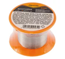 Припой Sn60Pb40, D 1 мм, 25 г, на пластмассовой катушке Sparta