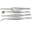 Набор пинцетов из нержавеющей стали, 4 шт, Sparta