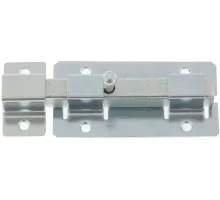 Задвижка дверная ЗД-06, цинк, (Металлист) Россия