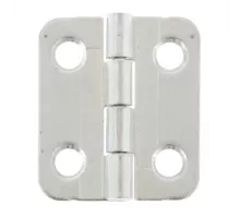 Петля карточная, 22 х 24 мм, цинк, 10 шт, (Металлист) Россия