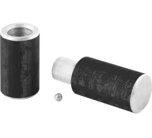 Петля гаражная с шаром, D 25 x 120 мм, 4 шт, Россия Сибртех