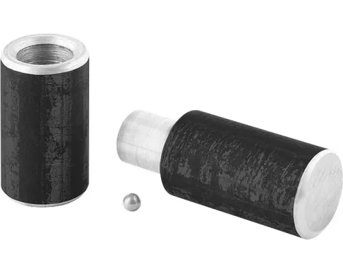 Петля гаражная с шаром, D 42 x 140 мм, 2 шт, Россия Сибртех
