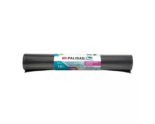 Пакеты для мусора 200 л x 10 шт., ПВД особопрочные черные, длинный ролик, Home Palisad Пакеты для мусора 200 л x 10 шт., ПВД особопрочные черные, длинный ролик, Home Palisad