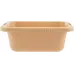 Таз пластмассовый прямоугольный 25 л, бежевый, Home Palisad