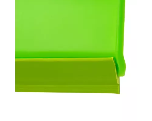 Набор: совок с кромкой 330 x 225 мм и щетка-сметка 285 мм, зеленый, Home Palisad