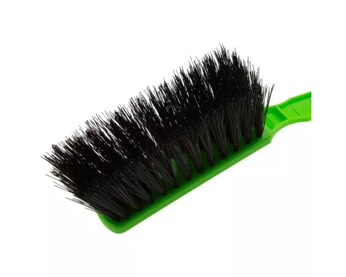 Набор: совок с кромкой 330 x 225 мм и щетка-сметка 285 мм, зеленый, Home Palisad