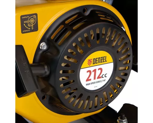Генератор инверторный GT-2500iF, 2.5 кВт, 230 В, бак 5 л, открытый корпус, ручной старт Denzel