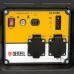 Генератор инверторный GT-2500iF, 2.5 кВт, 230 В, бак 5 л, открытый корпус, ручной старт Denzel