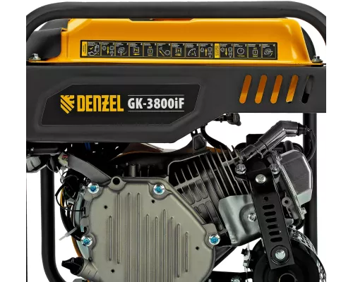 Генератор инверторный GK-3800iF, 3,8 кВт, 230 В, ручной старт DENZEL