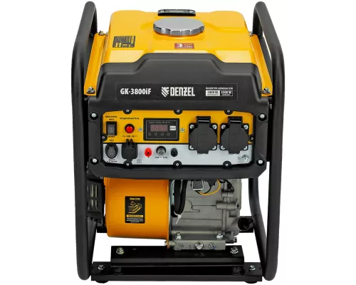 Генератор инверторный GK-3800iF, 3,8 кВт, 230 В, ручной старт DENZEL