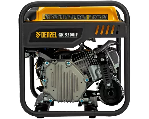 Генератор инверторный GK-5500iF, 5,5 кВт, 230 В, ручной старт DENZEL Генератор инверторный GK-5500iF, 5,5 кВт, 230 В, ручной старт DENZEL