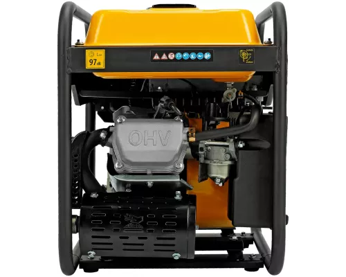 Генератор инверторный GK-5500iF, 5,5 кВт, 230 В, ручной старт DENZEL Генератор инверторный GK-5500iF, 5,5 кВт, 230 В, ручной старт DENZEL