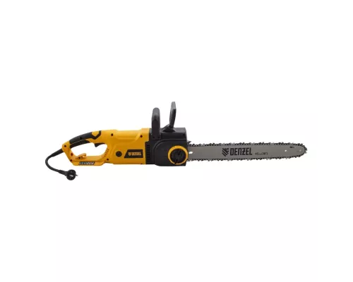 Пила цепная электрическая EDS-2200, 2.2 кВт,продольная, шина 45 см, шаг 3/8, паз 1.3 мм, 62 звена Denzel Пила цепная электрическая EDS-2200, 2.2 кВт,продольная, шина 45 см, шаг 3/8, паз 1.3 мм, 62 звена Denzel
