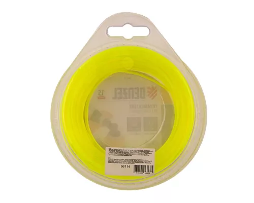 Леска для триммера квадрат 1.6 мм х 15 м, блистер Flex cord Denzel