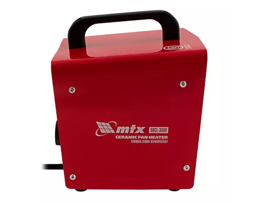Тепловая пушка керамическая SHCL-3000, квадратная, 230 В, 480 м3/ч, 1/3 кВт// MTX Тепловая пушка керамическая SHCL-3000, квадратная, 230 В, 480 м3/ч, 1/3 кВт// MTX