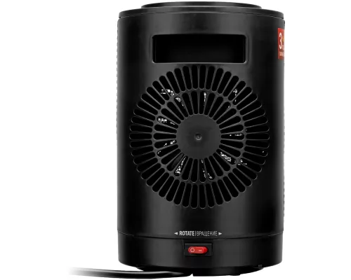 Тепловентилятор керамический DTFC-1200S, вращение, 3 реж., вент., нагрев 600/1200 Вт // Denzel Тепловентилятор керамический DTFC-1200S, вращение, 3 реж., вент., нагрев 600/1200 Вт // Denzel