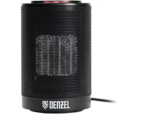 Тепловентилятор электрический керамический DTFC-1200, 3 режима, вентилятор, нагрев 600/1200 Вт Denzel