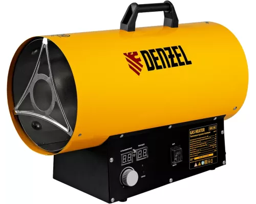 Газовая тепловая пушка GHG-30i, 30 кВт, цифровой термостат, пропан-бутан Denzel Газовая тепловая пушка GHG-30i, 30 кВт, цифровой термостат, пропан-бутан Denzel