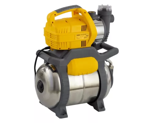 Насосная станция PSХ950X, Х-Pro, 950 Вт, 3300 л/ч, ресивер 24 л, подъем 38 м, нержавейка Denzel Насосная станция PSХ950X, Х-Pro, 950 Вт, 3300 л/ч, ресивер 24 л, подъем 38 м, нержавейка Denzel