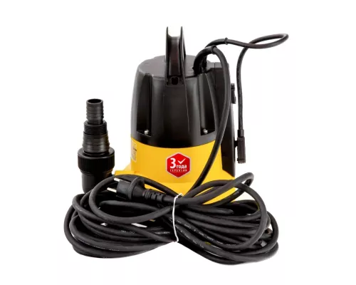 Дренажный насос DP500E, 500 Вт, подъем 7 м, 7000 л/ч Denzel Дренажный насос DP500E, 500 Вт, подъем 7 м, 7000 л/ч Denzel