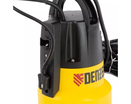Дренажный насос DP500E, 500 Вт, подъем 7 м, 7000 л/ч Denzel Дренажный насос DP500E, 500 Вт, подъем 7 м, 7000 л/ч Denzel