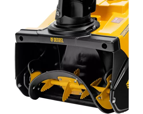 Бензиновая снегоуборочная машина SB 460 E, 99cc, эл.старт, шнек SnowCrusher Denzel Бензиновая снегоуборочная машина SB 460 E, 99cc, эл.старт, шнек SnowCrusher Denzel