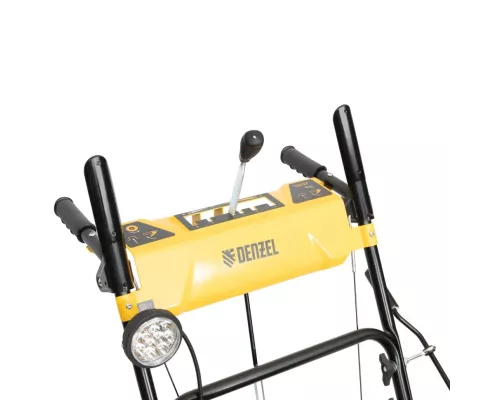 Бензиновая снегоуборочная машина SBM 610, 212 cc, ручной старт, фара Denzel Бензиновая снегоуборочная машина SBM 610, 212 cc, ручной старт, фара Denzel