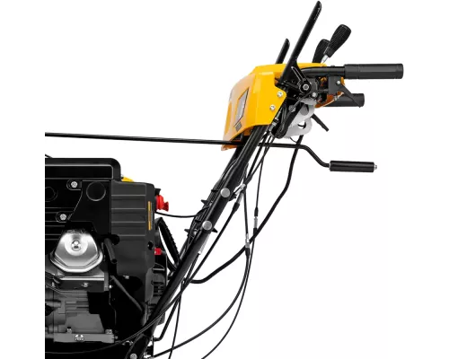 Бензиновая снегоуборочная машина SBL 711DT PRO, 420cc, гусеницы, эл.старт, блок. дифф.// Denzel Бензиновая снегоуборочная машина SBL 711DT PRO, 420cc, гусеницы, эл.старт, блок. дифф.// Denzel