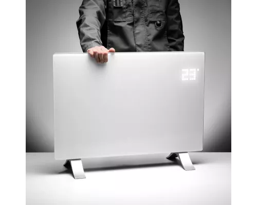 Конвектор электрический OptiPrime-1500, Wi-Fi, тачскрин, цифровой термостат, 1500 Вт// Denzel Конвектор электрический OptiPrime-1500, Wi-Fi, тачскрин, цифровой термостат, 1500 Вт// Denzel