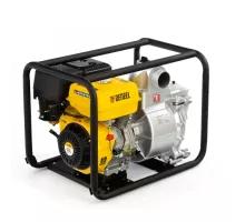 Мотопомпа бензиновая для грязной воды PX-80D, 15 л.с, 3", 1500 л/мин, глубина 8 м , напор 30 м Denzel