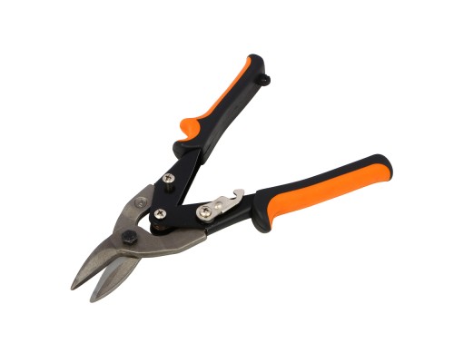 ЕРМАК Ножницы по металлу 250 мм, двухкомпонентная рукоятка, правый