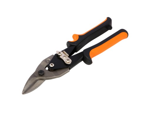 ЕРМАК Ножницы по металлу 250 мм, двухкомпонентная рукоятка, правый