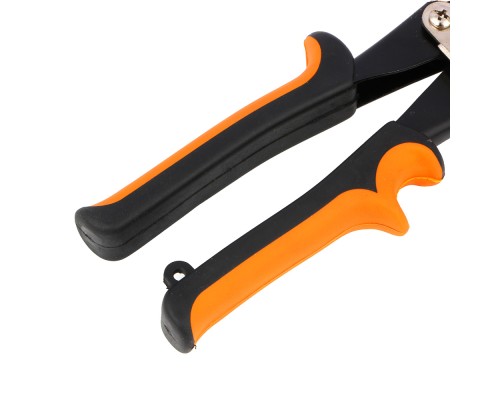 ЕРМАК Ножницы по металлу 250 мм, двухкомпонентная рукоятка, правый